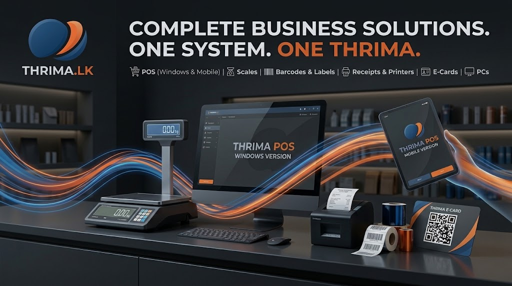 Complete business solutions. One system. One Thrima.